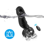 B-Series Joy Optimus Black · vibrační dildo s dálkovým ovládáním