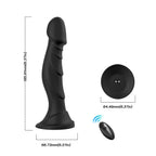 B-Series Joy Optimus Black · vibrační dildo s dálkovým ovládáním
