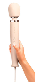 Le Wand Powerful Plug-In Vibrating Massager · masážní hlavice do sítě · krémová