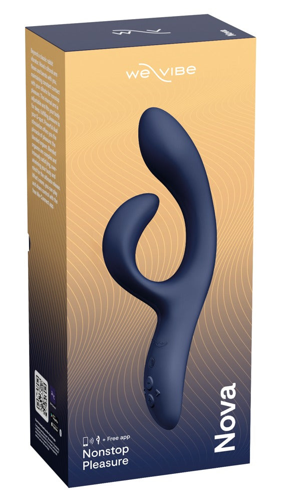 We-Vibe Nova 2 · rabbit vibrátor s ohebným ramenem · půlnoční modrá