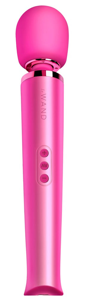 Le Wand Rechargeable Vibrating Massager · masážní hlavice · purpurová