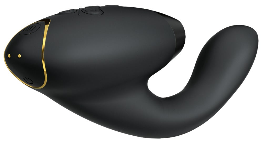 Womanizer Duo 2 · stimulátor klitorisu a bodu G · černá