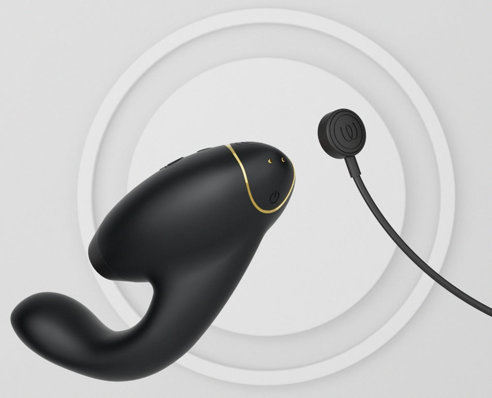 Womanizer Duo 2 · stimulátor klitorisu a bodu G · černá