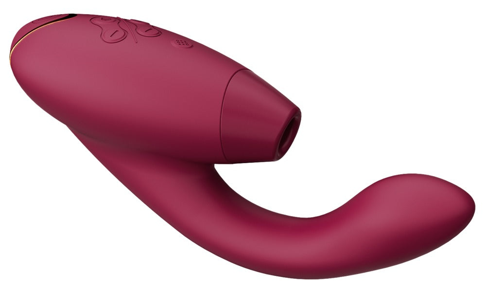 Womanizer Duo 2 · stimulátor klitorisu a bodu G · bordó