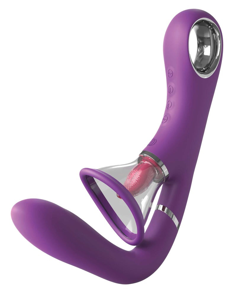 Fantasy For Her Her Ultimate Pleasure Pro · vibrátor se sacím jazýčkem