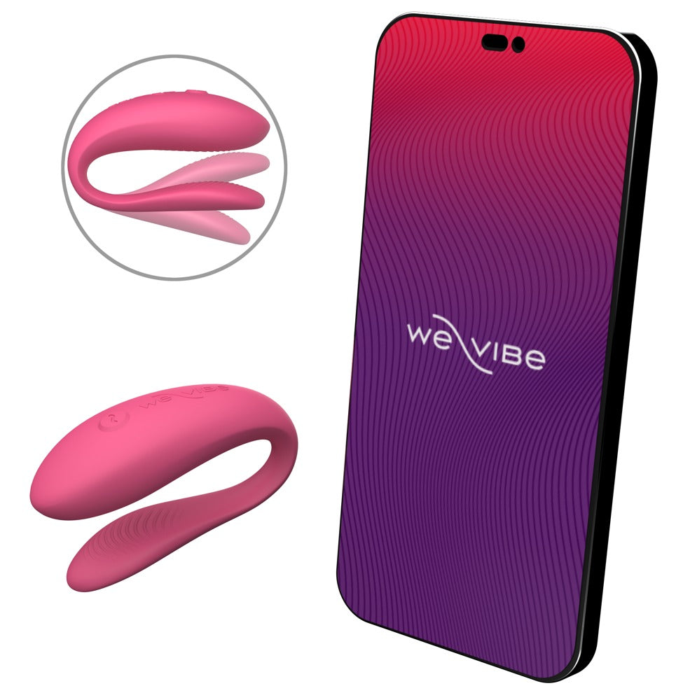 We-Vibe Sync Lite · párový vibrátor ovládaný aplikací · růžová