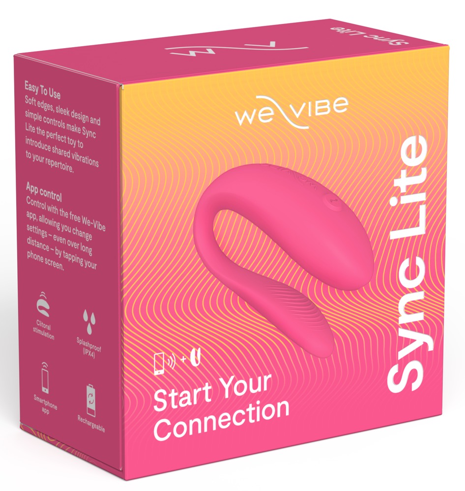 We-Vibe Sync Lite · párový vibrátor ovládaný aplikací · růžová