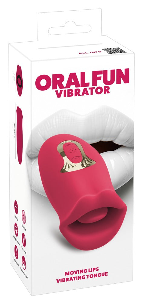 You2Toys Oral Fun · vibrátor s pohyblivými rty a jazykem