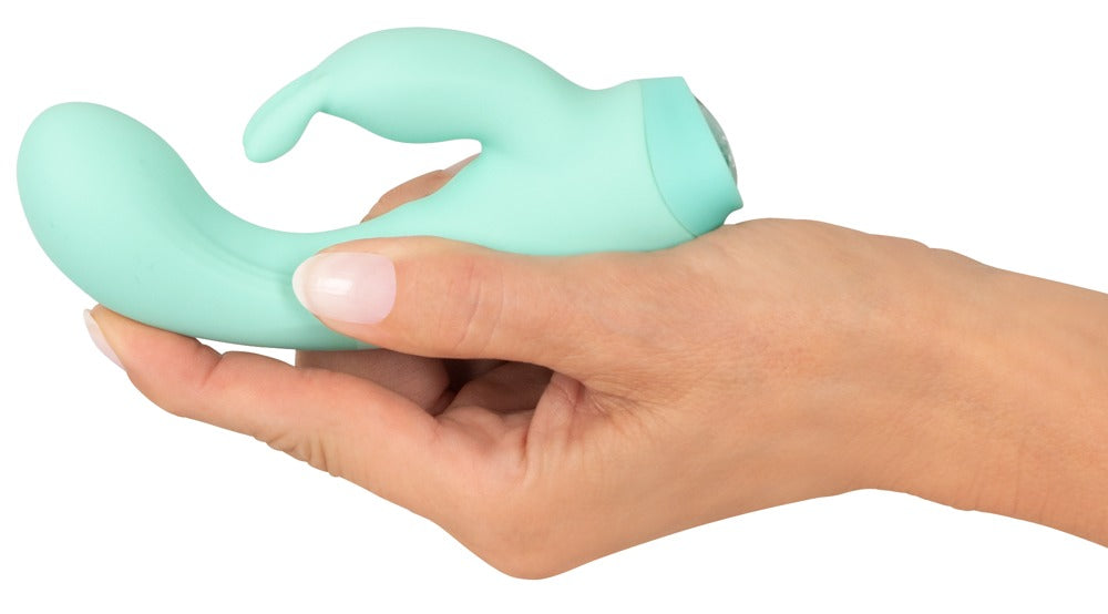 Cuties Mini Vibrator Green 4. generace · mini rabbit vibrátor