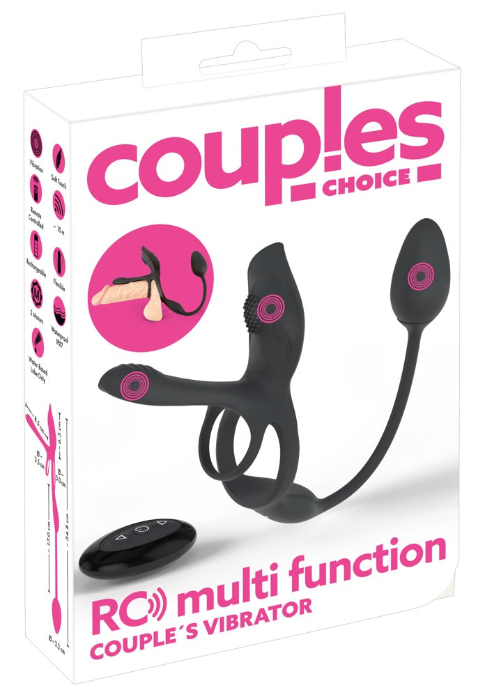 Couples Choice RC Multi Function · párový vibrátor 5 v 1 s dálkovým ovládáním
