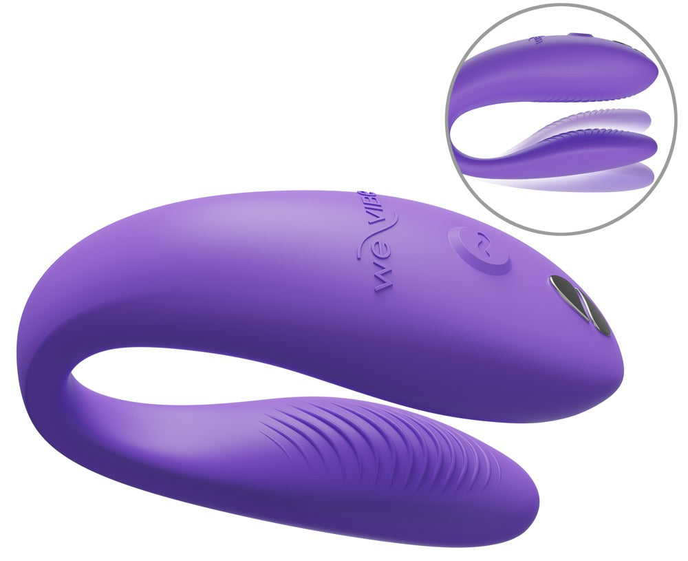 We-Vibe Sync Go · párový vibrátor s ovládáním v aplikaci · fialová