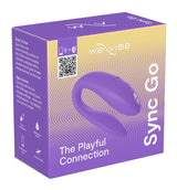 We-Vibe Sync Go · párový vibrátor s ovládáním v aplikaci · fialová