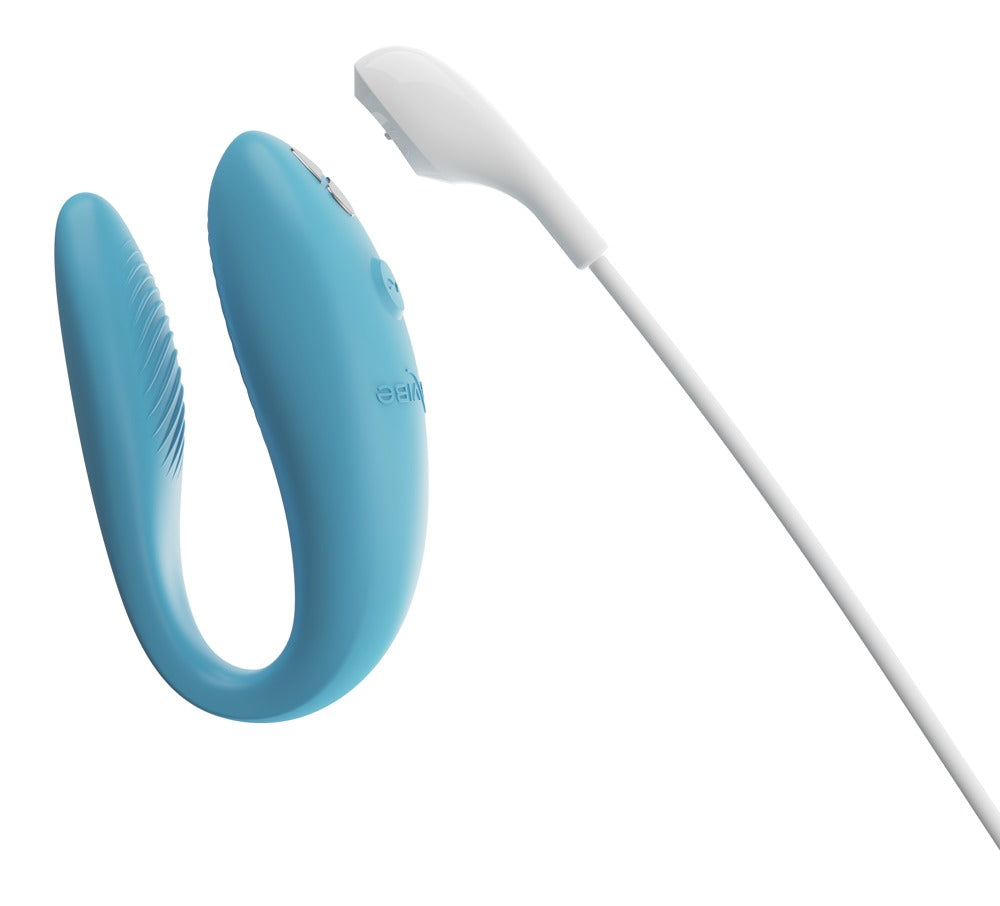 We-Vibe Sync Go · párový vibrátor s ovládáním v aplikaci · tyrkysová
