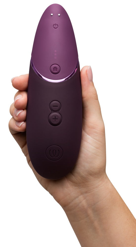 Womanizer NEXT · tlakový stimulátor klitorisu s 3D Pleasure Air · tmavě fialová