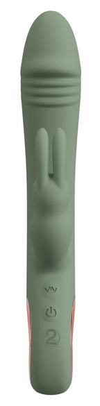 You2Toys Slim Rabbit Olive · štíhlý rabbit vibrátor se stimulací klitorisu