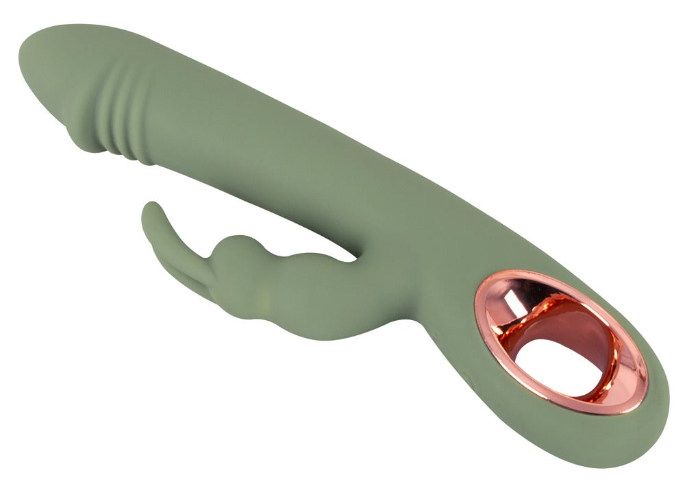 You2Toys Slim Rabbit Olive · štíhlý rabbit vibrátor se stimulací klitorisu