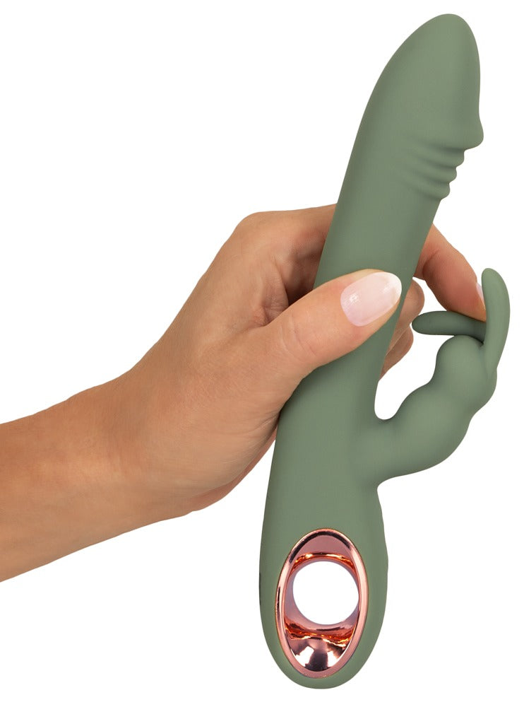 You2Toys Slim Rabbit Olive · štíhlý rabbit vibrátor se stimulací klitorisu