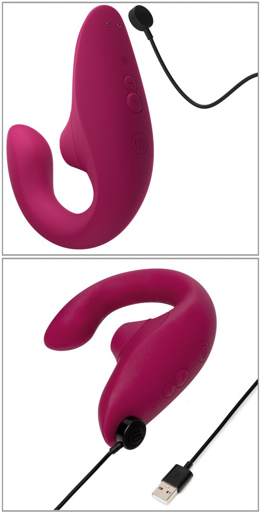 Womanizer Blend · stimulátor klitorisu a bodu G · růžová