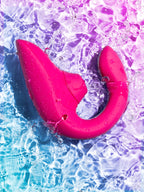 Womanizer Blend · stimulátor klitorisu a bodu G · růžová