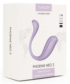 Svakom Phoenix Neo 2 · vibrační vajíčko s ovládáním přes aplikaci · pastelová lila