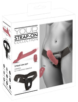You2Toys Your Strap-On Vibrator Pink · přirážecí vibrátor s tangy a ovladačem