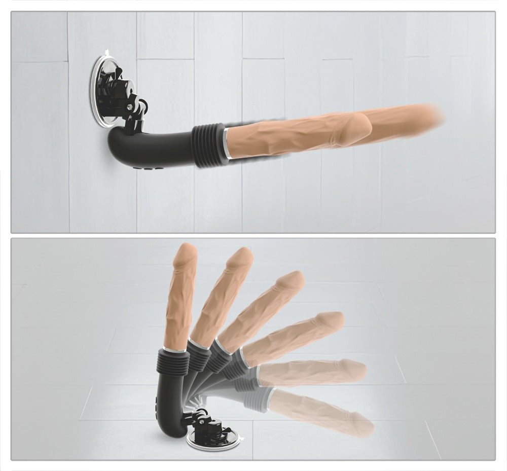 You2Toys RC Fucking Machine 3 · přirážecí vibrátor s přísavkou a ovladačem
