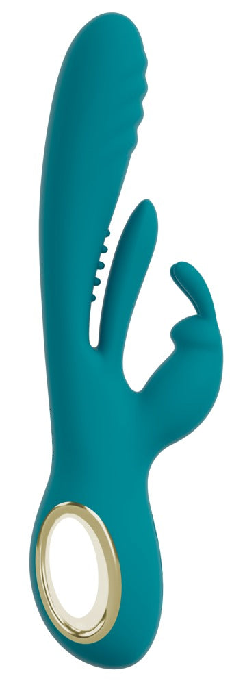 Sweet Smile Rabbit Vibrator with Thrust · rabbit vibrátor s přirážením a stimulací bodu G