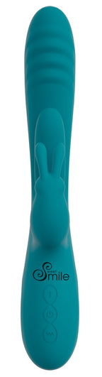 Sweet Smile Rabbit Vibrator with Thrust · rabbit vibrátor s přirážením a stimulací bodu G