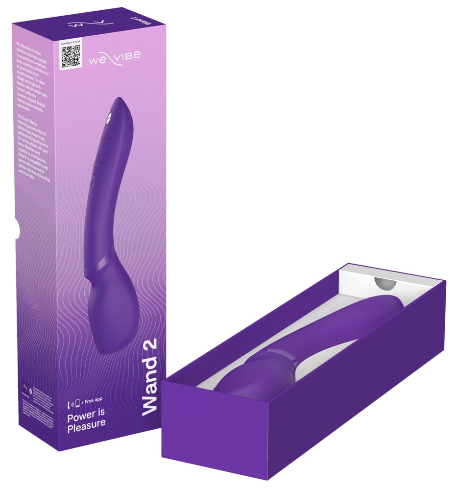 We-Vibe Wand 2 · masážní hlavice s ovládáním přes aplikaci