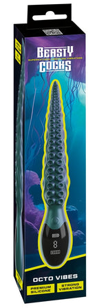 Beasty Cocks Octo Vibes · dlouhý vibrátor v chapadlovém designu
