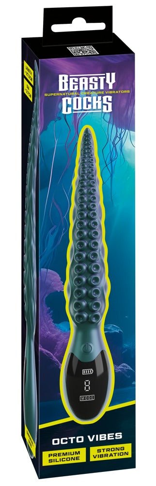 Beasty Cocks Octo Vibes · dlouhý vibrátor v chapadlovém designu