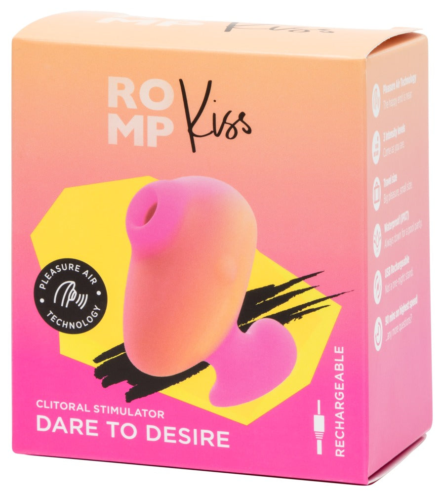 ROMP Kiss · kompaktní tlakový stimulátor klitorisu