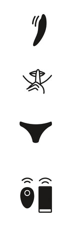 We-Vibe Moxie+ · vibrátor do kalhotek s dálkovým ovládáním