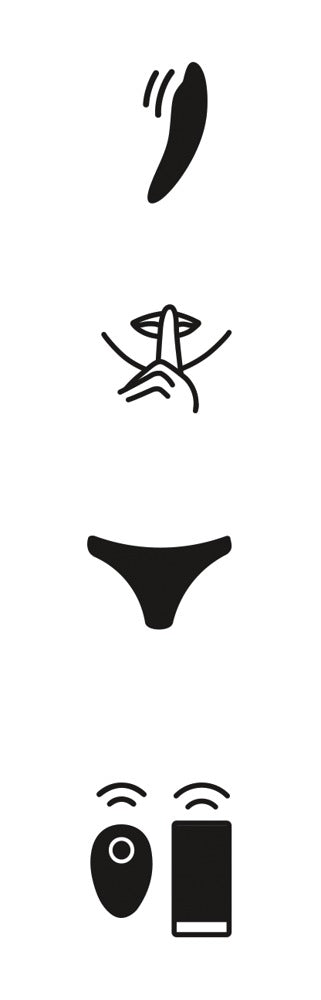 We-Vibe Moxie+ · vibrátor do kalhotek s dálkovým ovládáním