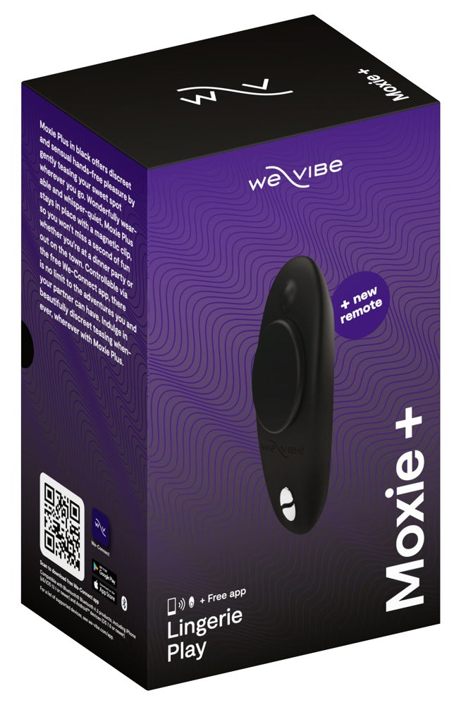 We-Vibe Moxie+ · vibrátor do kalhotek s dálkovým ovládáním