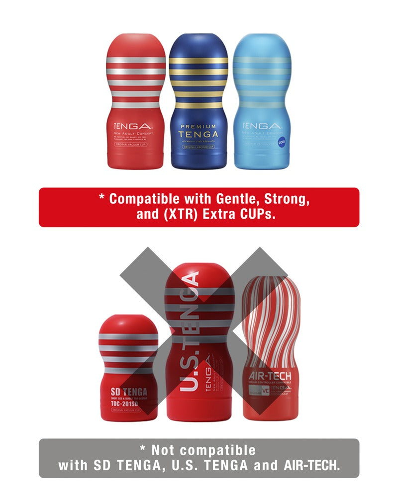 Tenga Cup Vibrator Limited Set · vibrační nástavec se dvěma kelímky