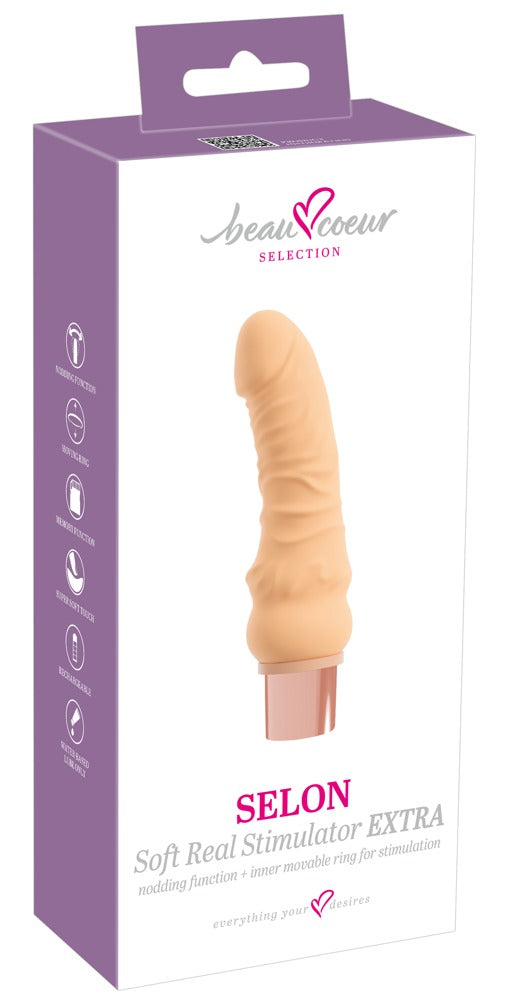 beau coeur SELON Soft Real Stimulator EXTRA · realistický vibrátor