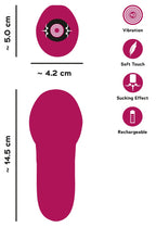 You2Toys Oral Fun Sucking Mouth · vibrátor se sáním a jazýčkem