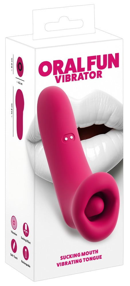 You2Toys Oral Fun Sucking Mouth · vibrátor se sáním a jazýčkem