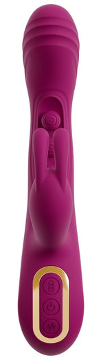 Javida 2 Function Vibrator Squirting · rabbit vibrátor s poklepem na bod G