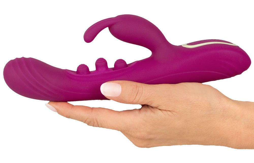 Javida 2 Function Vibrator Squirting · rabbit vibrátor s poklepem na bod G