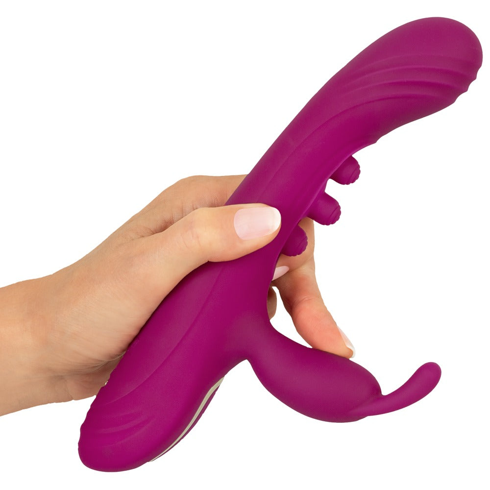 Javida 2 Function Vibrator Squirting · rabbit vibrátor s poklepem na bod G