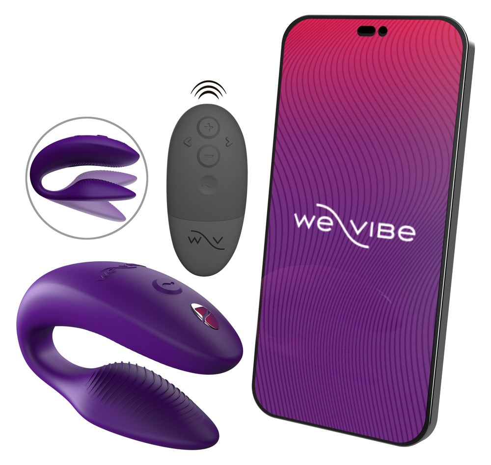 We-Vibe Sync2 · párový vibrátor s dálkovým ovládáním · fialová