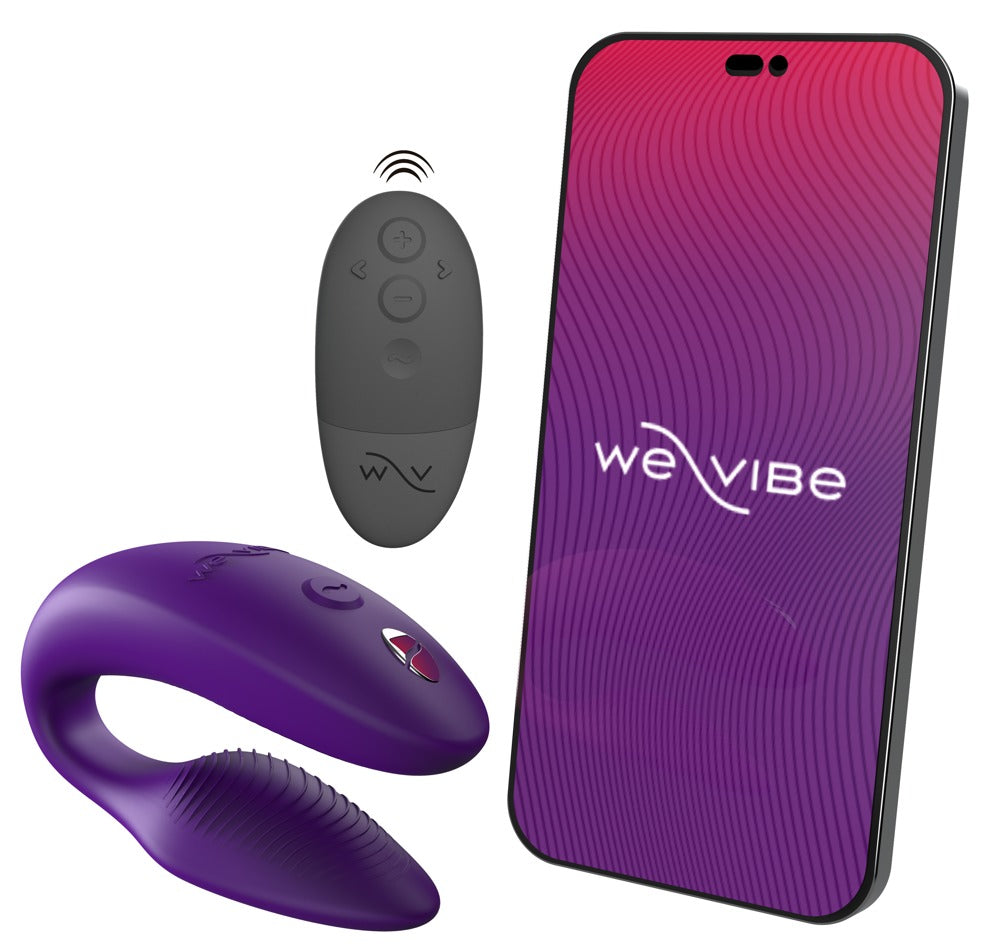 We-Vibe Sync2 · párový vibrátor s dálkovým ovládáním · fialová