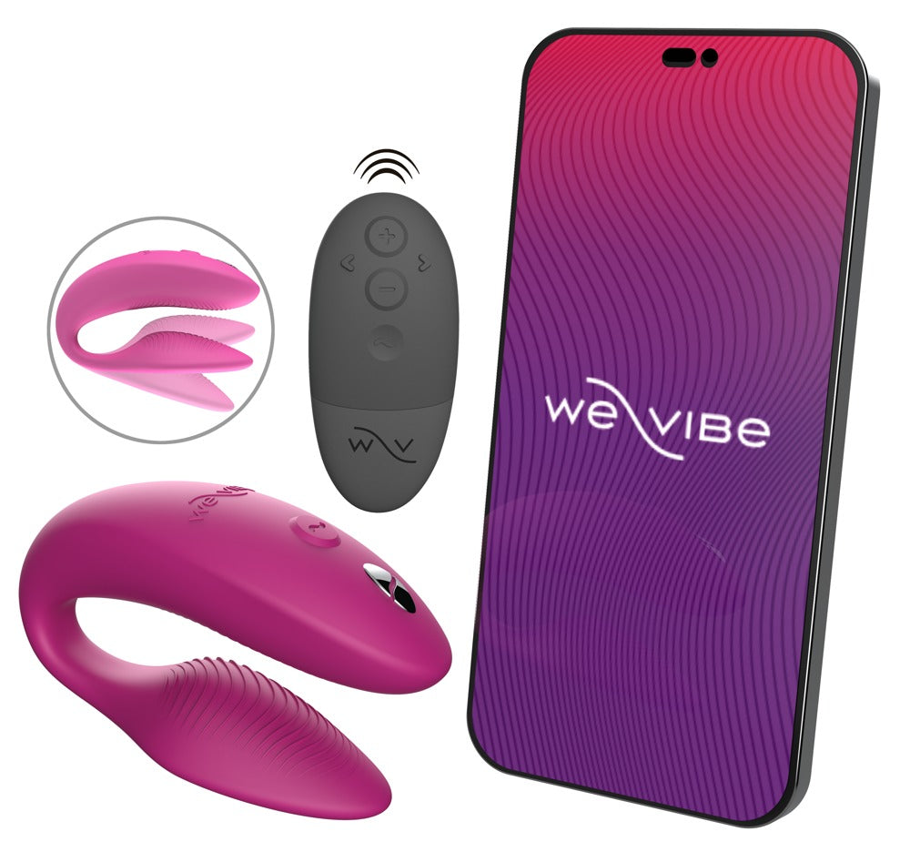 We-Vibe Sync2 · párový vibrátor s dálkovým ovládáním · růžová