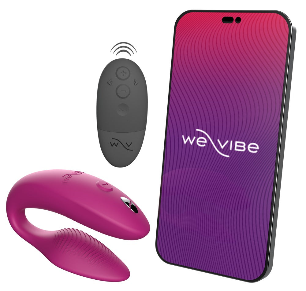 We-Vibe Sync2 · párový vibrátor s dálkovým ovládáním · růžová