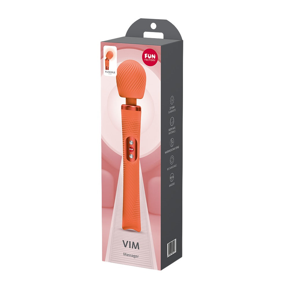 Fun Factory Vim · masážní wand, oranžová