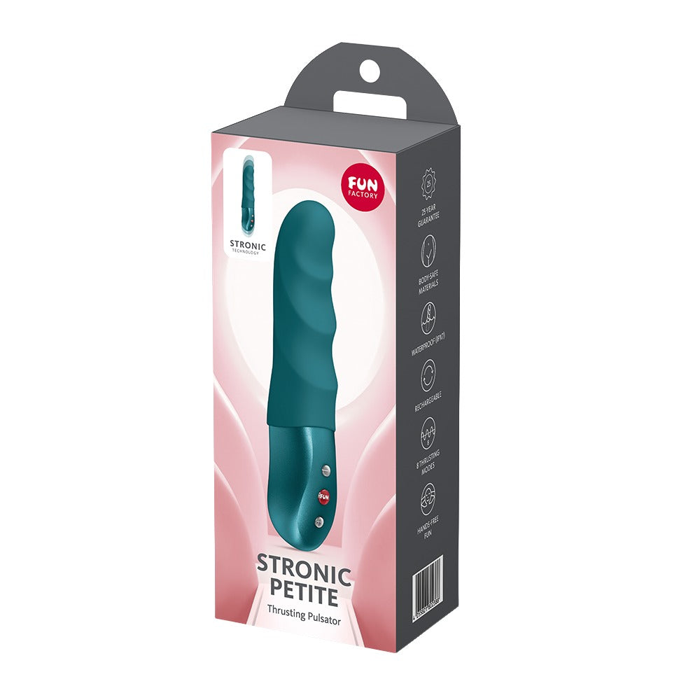Fun Factory Stronic Petite · přirážecí vibrátor, zelená