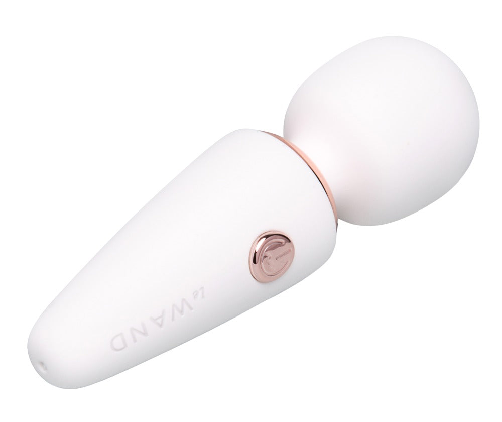 le Wand Mini Vibe Microwand · kompaktní masážní hlavice · bílá