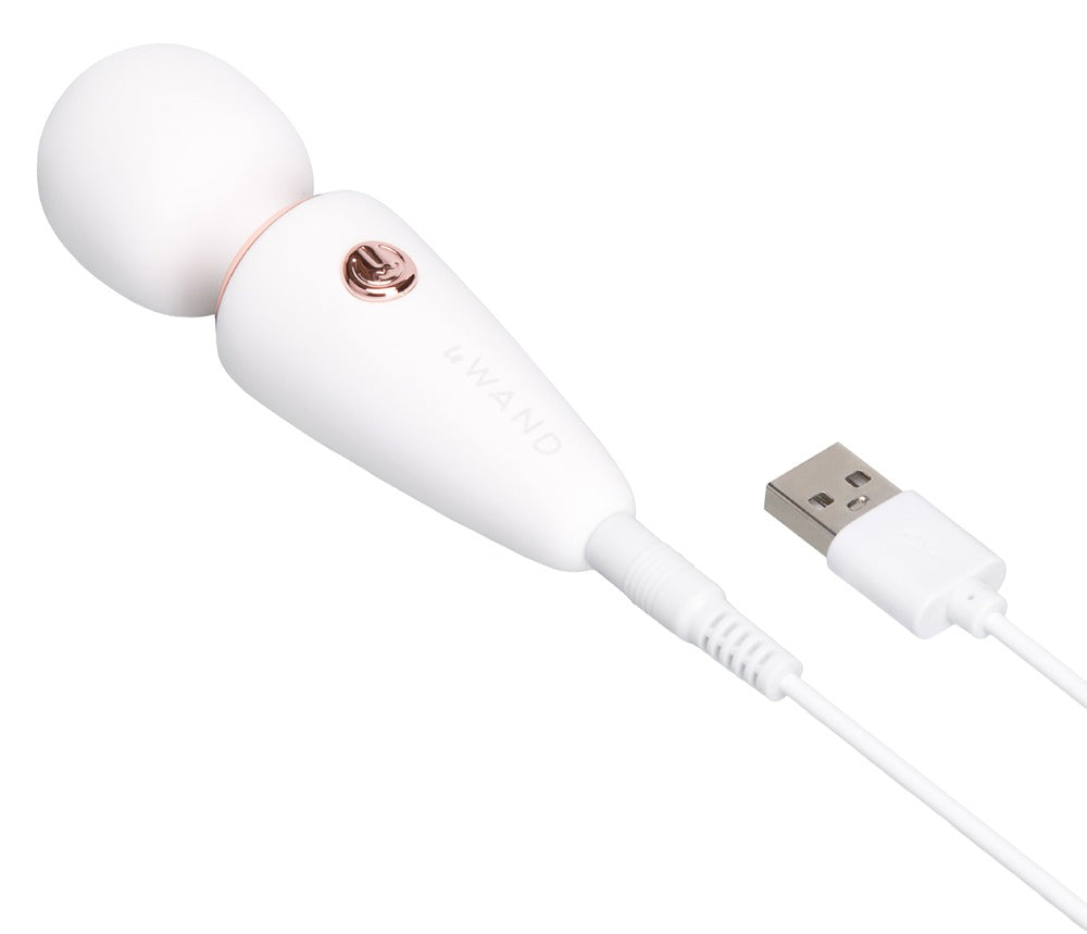 le Wand Mini Vibe Microwand · kompaktní masážní hlavice · bílá
